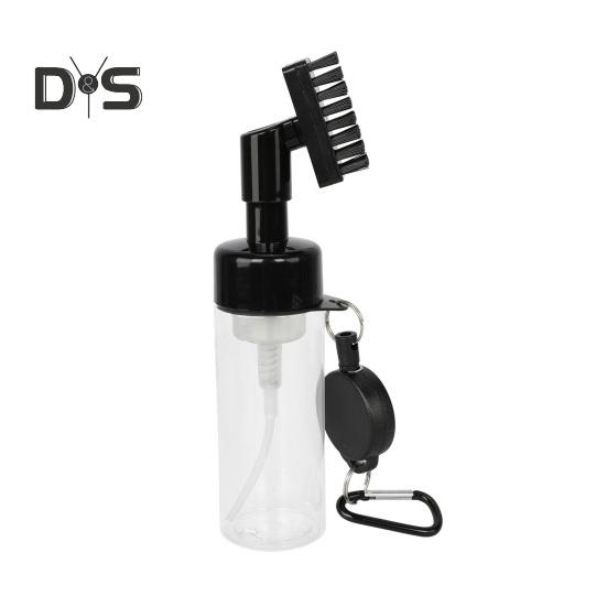 

Щетка для гольфа с зажимом и прессом для чистки бутылок с водой Щетка для чистки принадлежностей для гольфа для мужчин чёрный