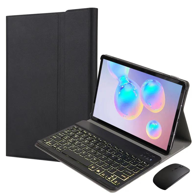 Tablets Keyboard Case for Huawei MediaPad M5 Lite 10 BAH2-W19/L09 7 Color Backlit Keyboard Cover Funda