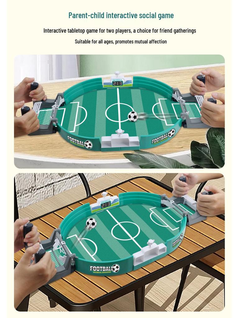 Large Cross-Border Table Football Game for Children - Two-Player Fun Tabletop Soccer Toy