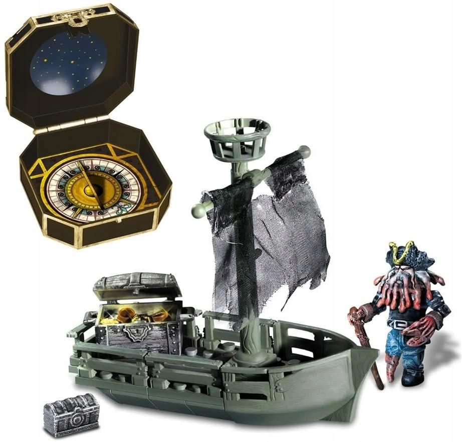 Mega Bloks Pirates of the Caribbean Figure Davy Jones With Ship