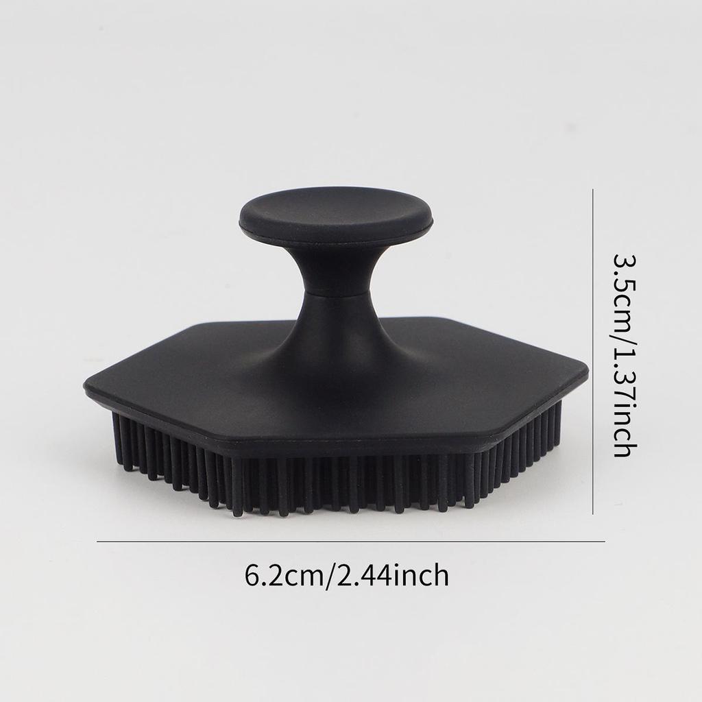 Silicone Beard & Face Cleansing Brush: Exfoliates, Removes Blackheads, Massages, and Removes Makeup
