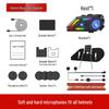 New Arrival Waterproof Bluetooth Motorcycle Helmet Earphones with Noise Cancelling & Auto Answering Feature