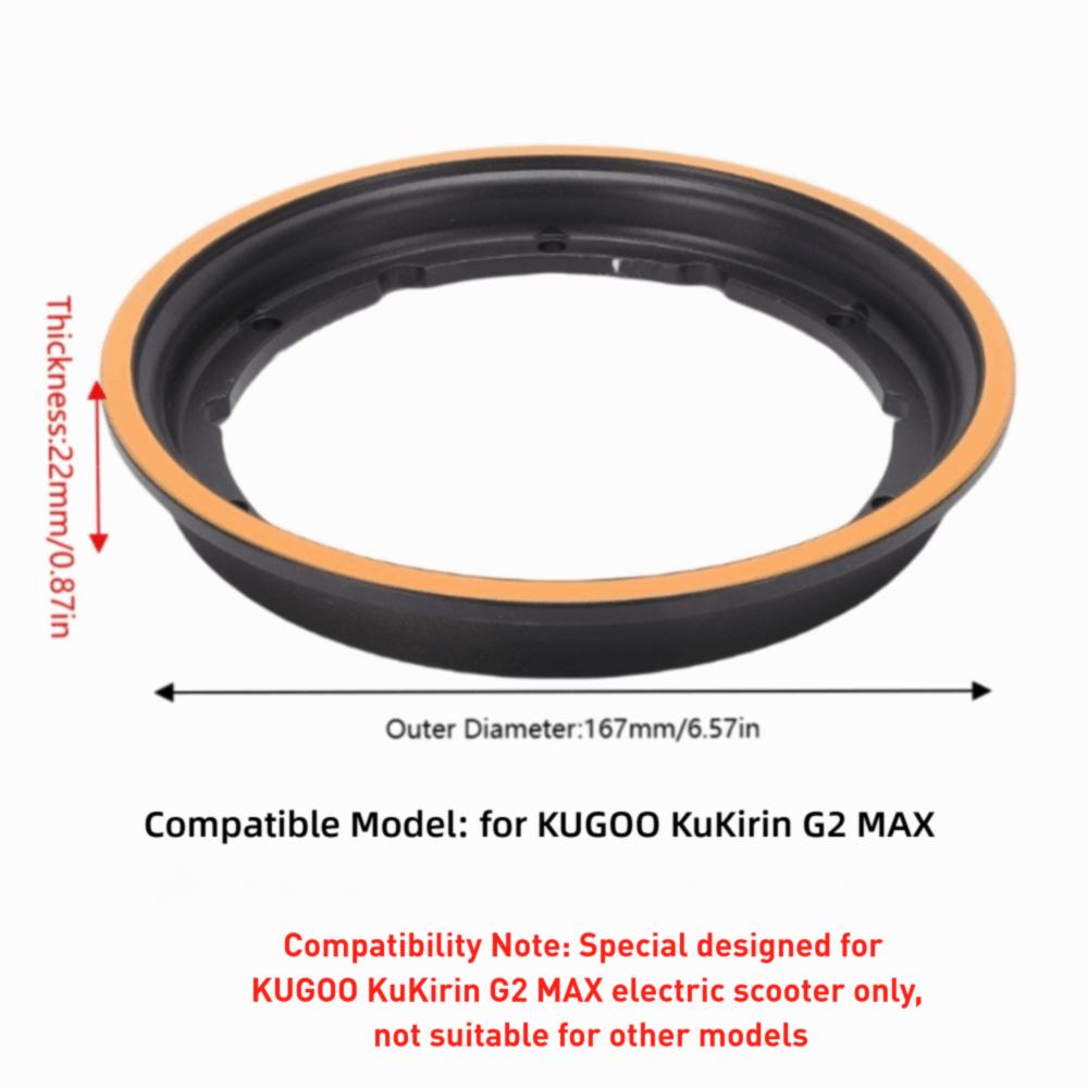 Ricambio Mozzo Motore in Lega di Alluminio per monopattino elettrico KUGOO KuKirin G2 MAX
