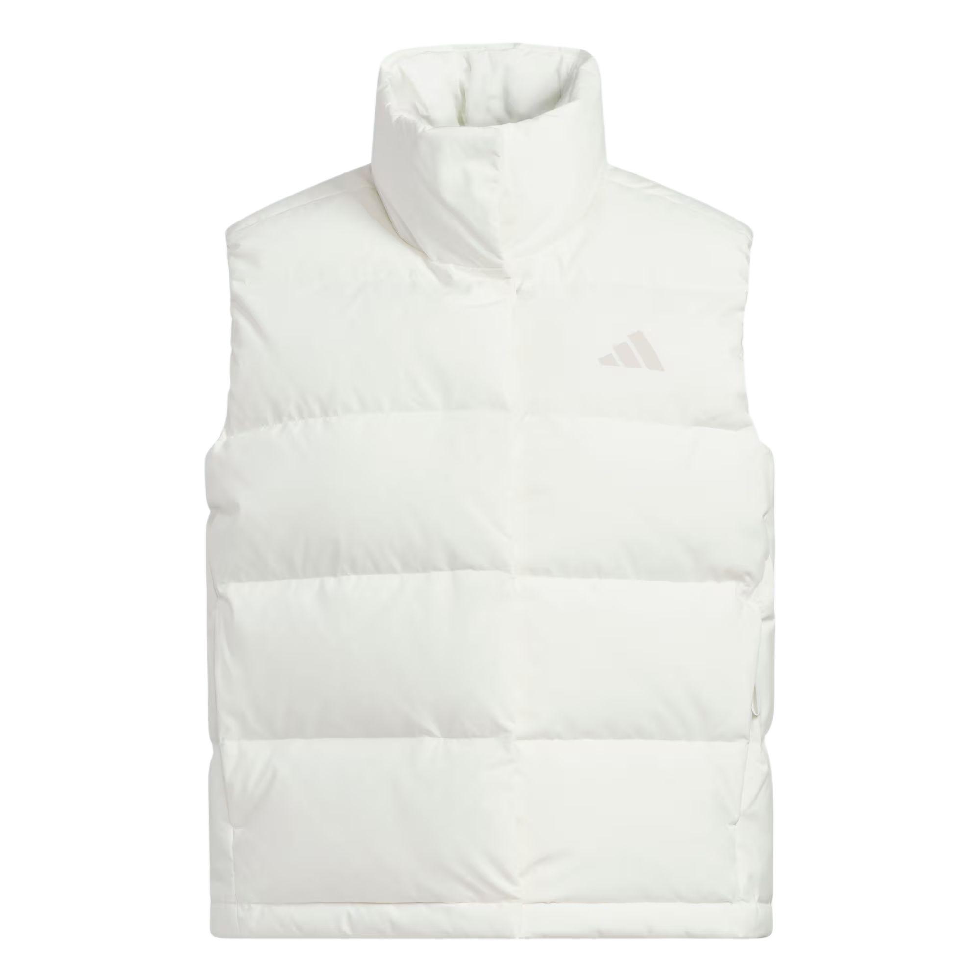 

Adidas Helionic Down Relaxed Windproof Water-Repellent Warm Loose High-Collar 600 Fill Power Zipper Down Vest Women vest KQ5533 2XL