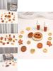 Funny Wooden Simulation Afternoon Tea And Cookie Coffee Children Toy Set For Interactive Learning
