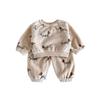 Cartoon-Fleece-Set für Kinder - Winter-Sweatshirt & Sweatpants für 0-5 Jahre (AT198)