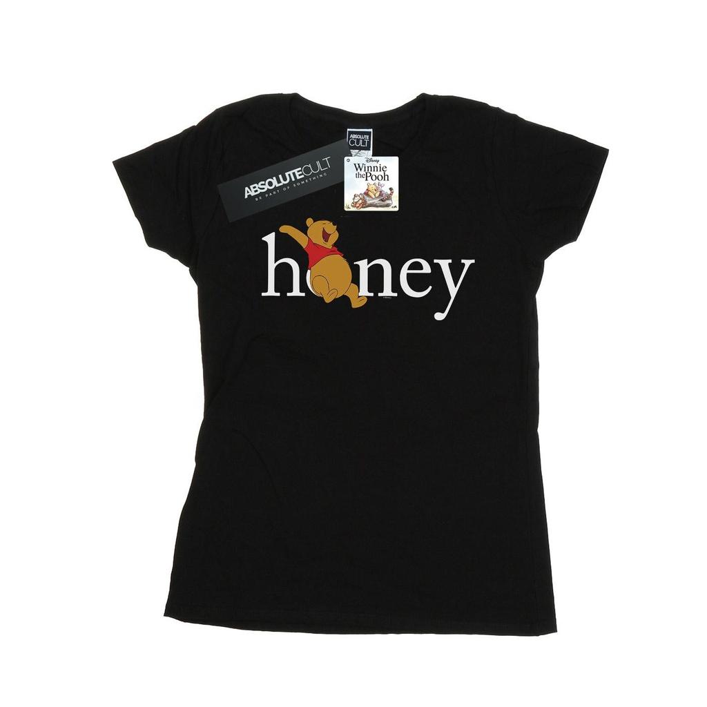 Disney Womens/Ladies Winnie The Pooh Honey Cotton T-Shirt