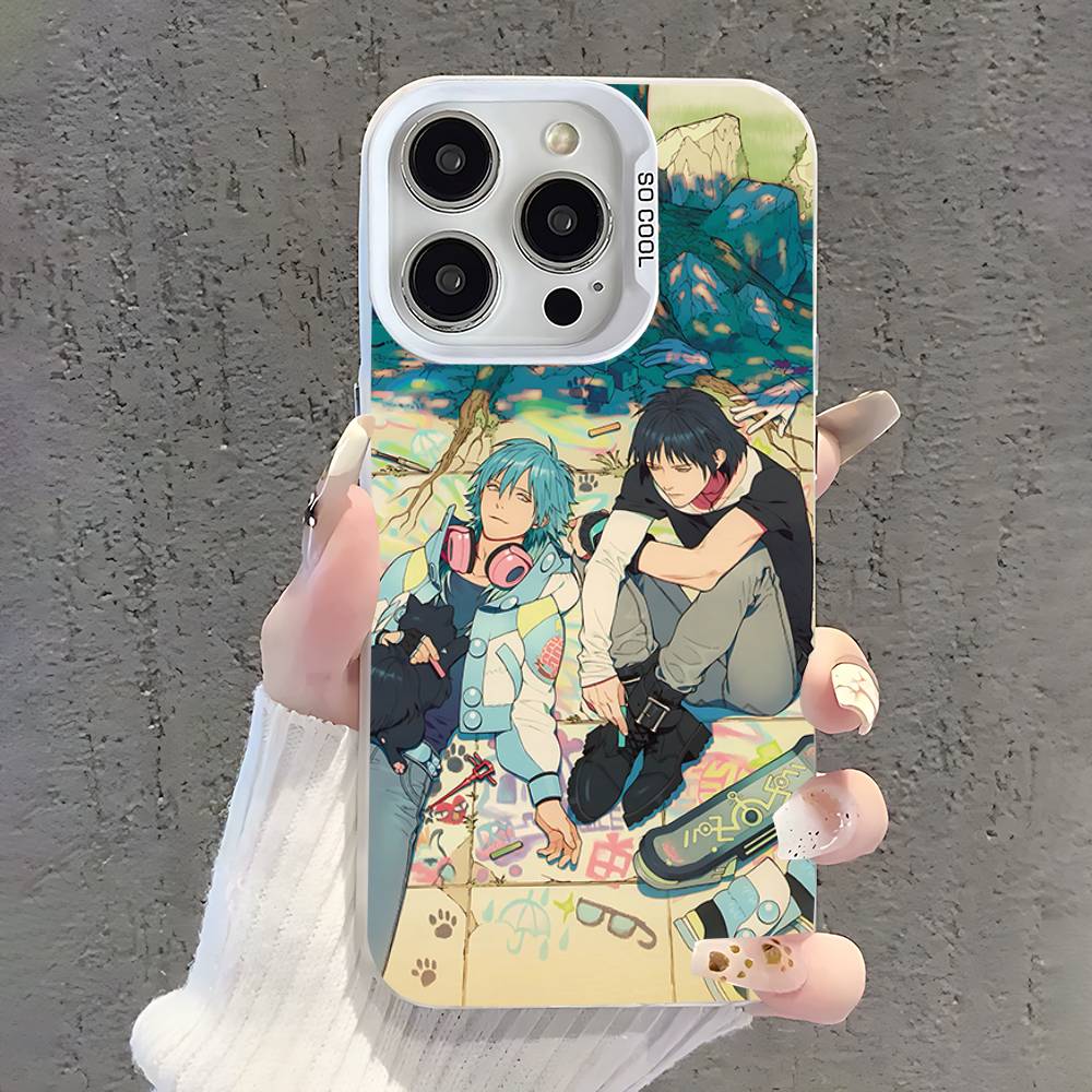Game D-Dramatical M-Murder Phone Case For iPhone 17,16,15,14,13,12,11,Pro,XS,Max,Plus,Mini,SE White Candy Matte Shockproof Cover