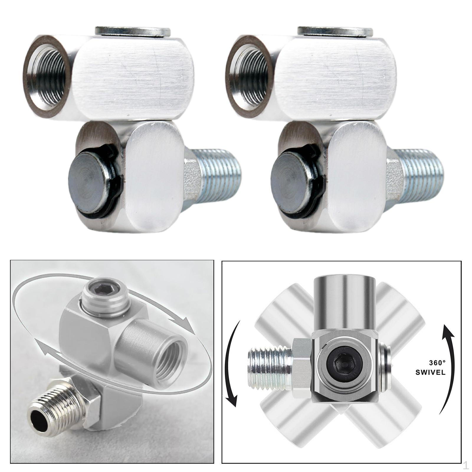 

Air Compressor Adapter for Pneumatic Fittings 1/4inch NPT Hose Connection Tool срібний