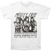 Motley Crue Santa Monica Civic Center Photo White T-Shirt Kn208