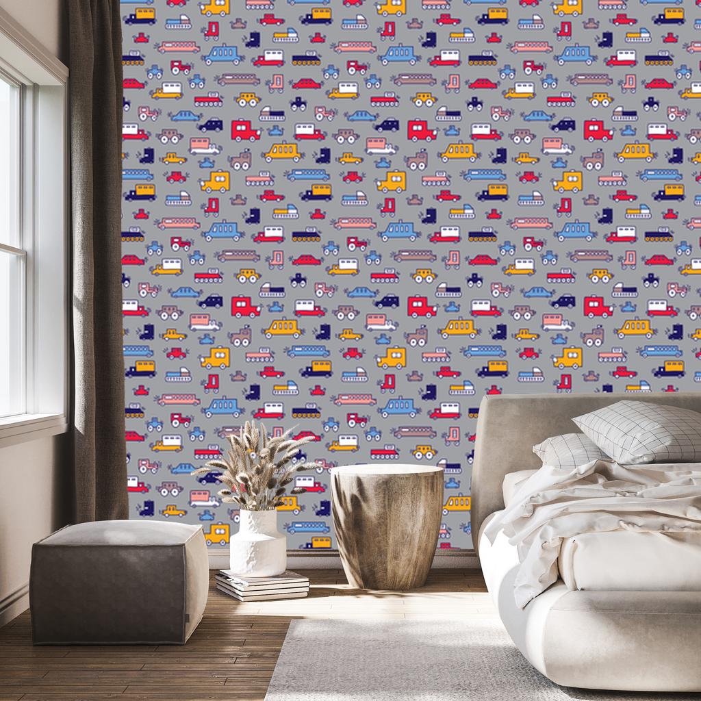 Colorful Cars Wallpaper for Living Room and Bedroom 50x1000