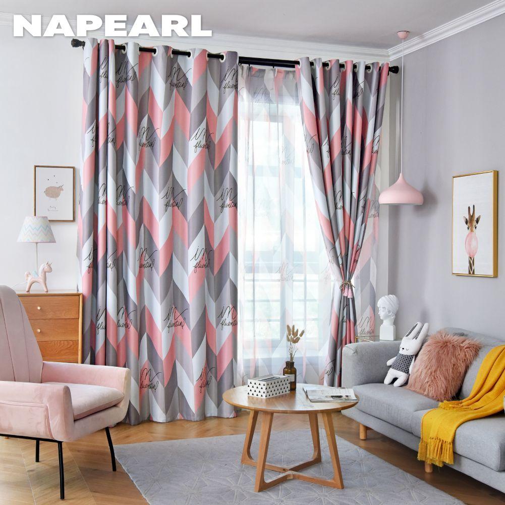 1 buc Perdele opace NAPEARL 70-80% Perdele cu model diamant în stil nordic pentru dormitor, sufragerie, fereastră balcon pentru decor acasă