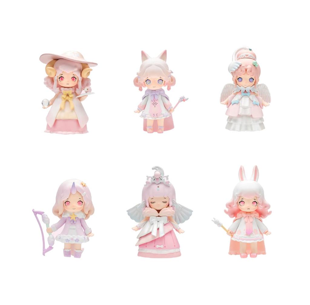 SIMONTOYS LIRORO Pink Castle Series PVC & ABS Trading Figures, Box of 6
