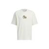 Drop Shoulder Sleeve T Shirt Men's Jade White JI6839