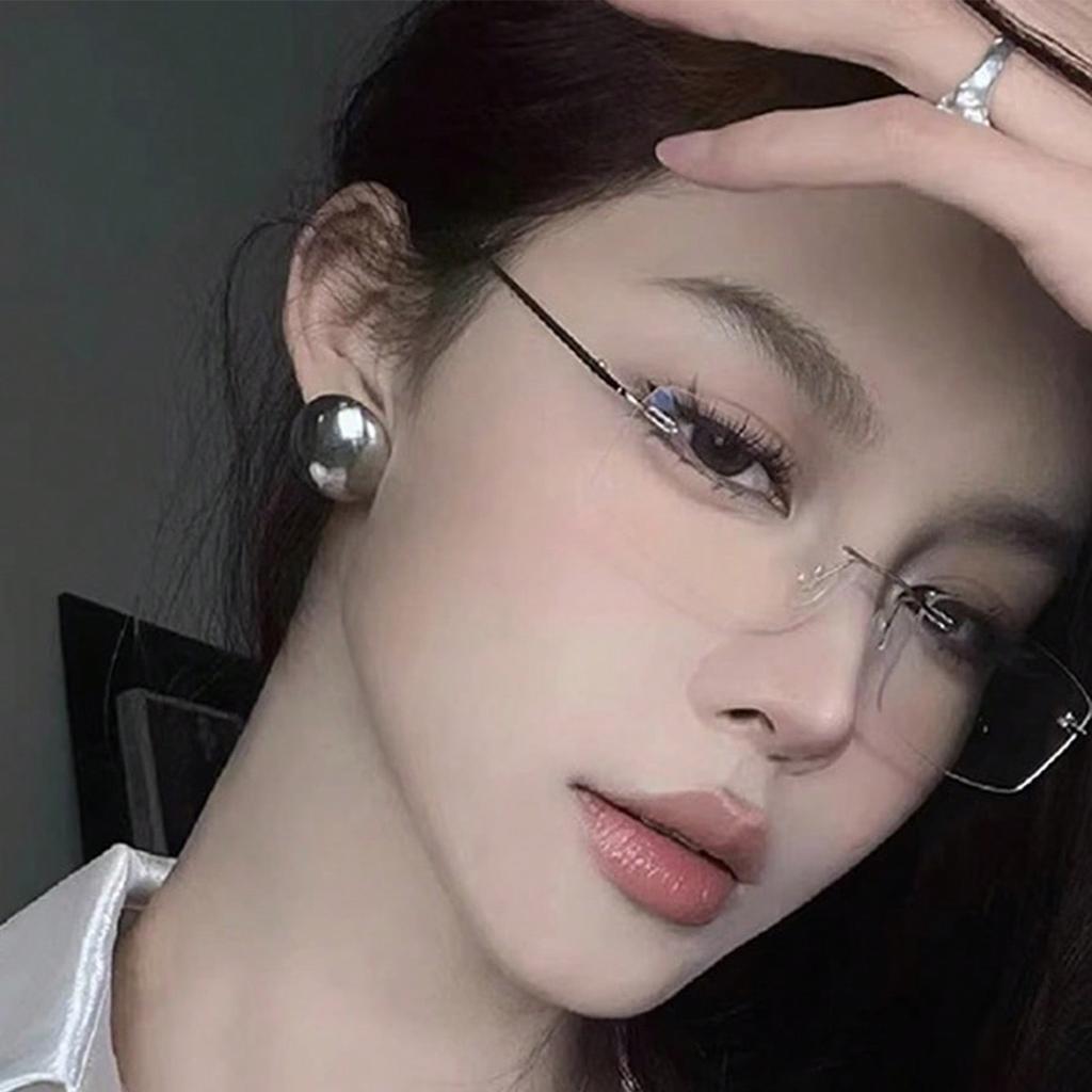 1 Einfache randlose Svener Business Ultraleichte flache Brille Vielseitige und uneingeschränkte dekorative Brille