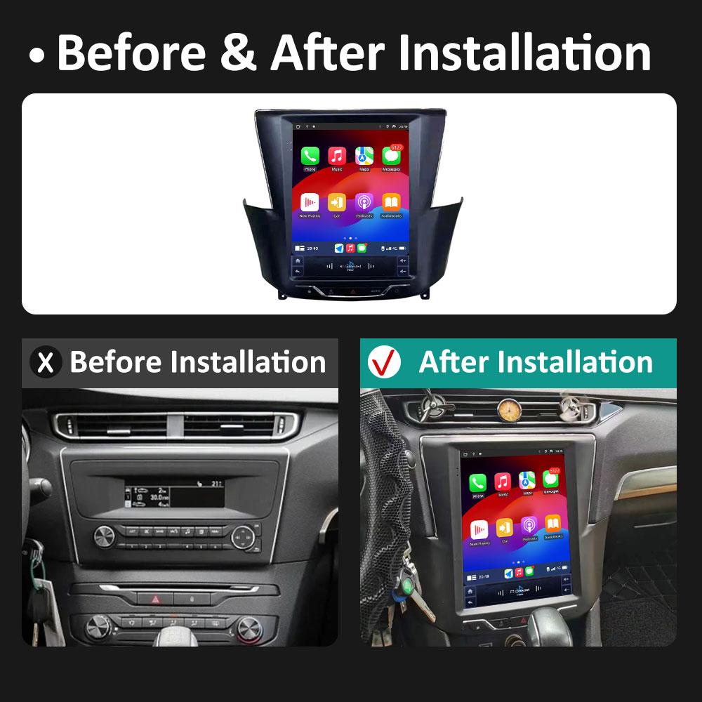 for Peugeot 408 2014 2015 2016 2017 2018 2019 Car Audio Video Multimedia Player Autoradio Wireless Carplay IPS Screen Head Unit