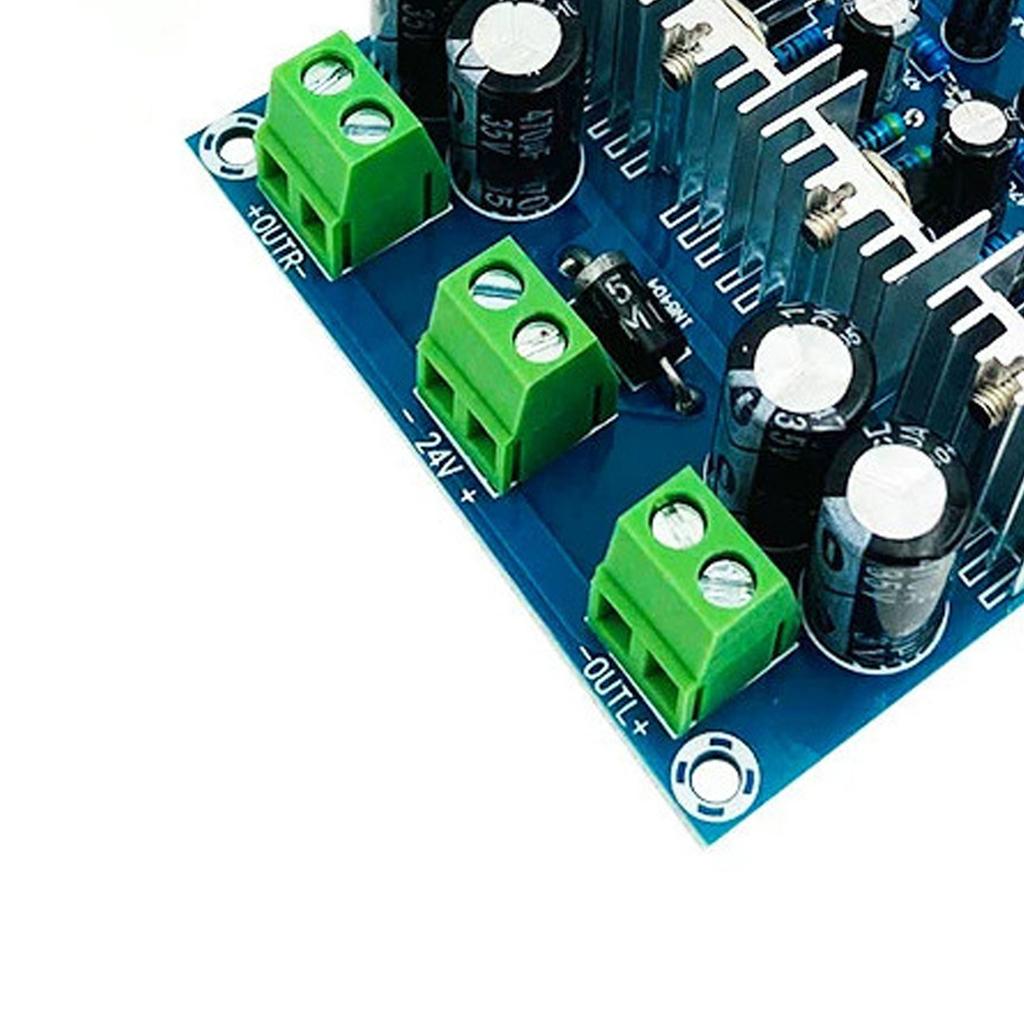 Professional Ircuit Power Amplifier Board 2 Channel 24V Sound Amplifier Circuit Board 15W 15W Class A Amplifier Circuit
