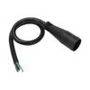 Electric Bike Motor Convert Extension Cable 9 Pin 31cm Conversion Line with Waterproof Female Connector Electric