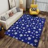 Soccer Ball Pattern Carpet suitable as a non-slip mat for the living room or bedroom sofa