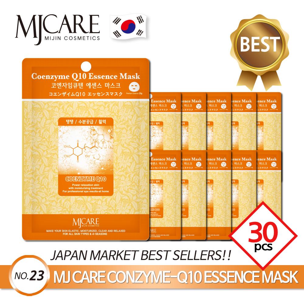

Тканевая маска MJCARE Essence с коэнзимом Q10, 30 шт. x 23 г, упругость + увлажнение + жизненная сила, 1 упаковка, 1 день