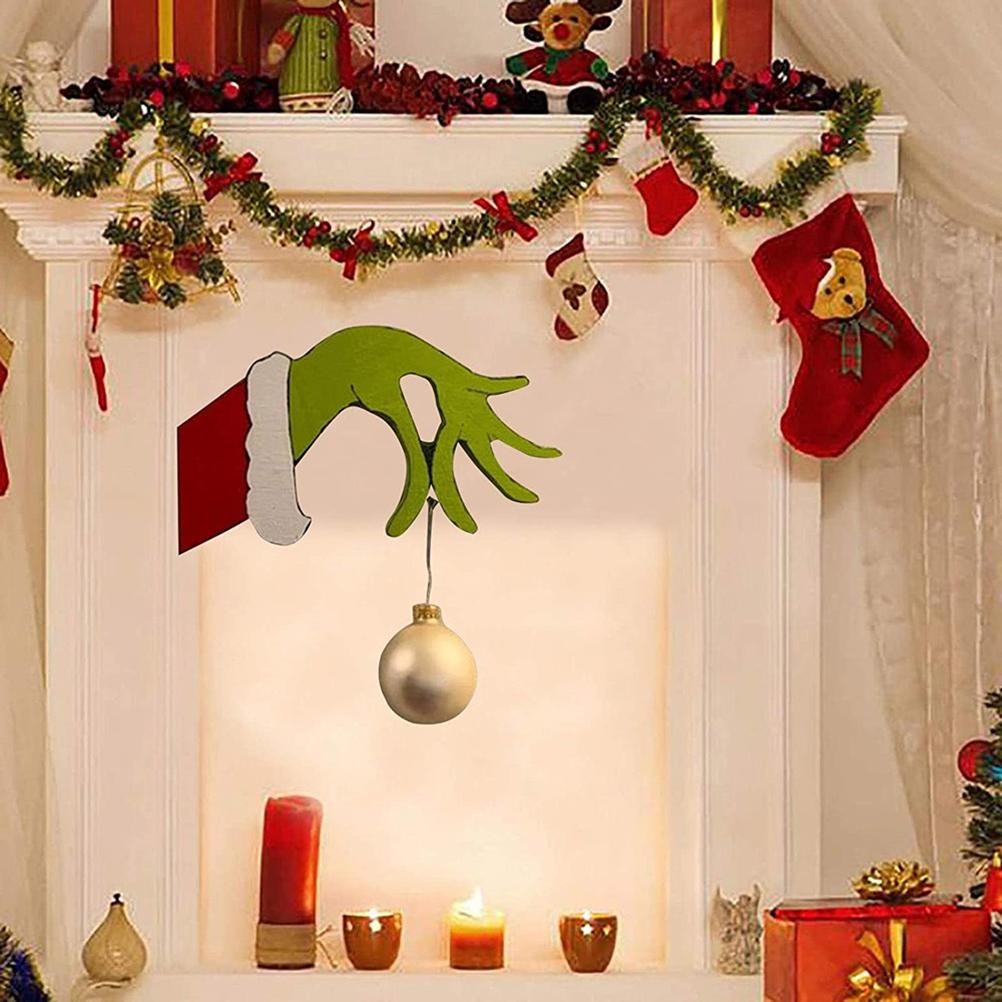 Christmas Thief Decoration Christmas Ornaments Exquisite Funny Thief Window Props for Window