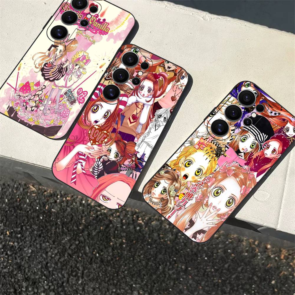 Anime Sugar Sugar Rune Phone Case For Samsung S 24 Fe 25 Ultra Plus 20 Lite 21 30 22 23 24 22 Ultra 5G Fundas