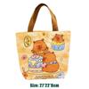 1-10PCS Large Capacity Kapybara Canvas Tote Bag Cute Bento Bag Commuter Bag Holiday Gift Bag Portable Bag Children's Gift Bags