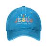 JESUS My Save  Retro Baseball Hat Cotton Sun Protaction Caps Unisex Casual Golf Hats