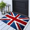 1PC Flag Pattern Kitchen Rugs Non-Slip Home Door Mats Pop Design Bathroom Rugs Bath Mat Carpet for Home Sink Laundry Decor