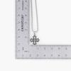 Jbans Classic Antique Regular Cross Pendant Surgical Steel Chain Necklace (C2401-An780_Sv)
