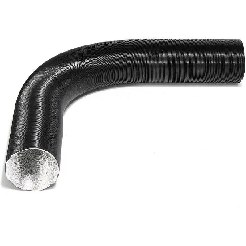 Aluminum Flexible Heater Duct Pipe 75Mm Diameter 300CM Flame Retardant Air Parking Conditioner Ducting For 2000W Air Heaters