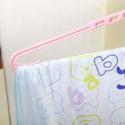 Plastic Space Saver Wardrobe Clothes Drying Rack Scarf Hanger Storage Racks Clothes Towel Hanger