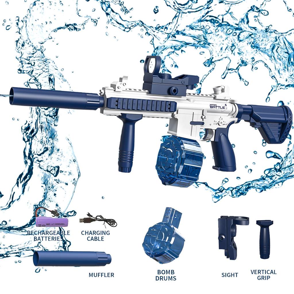 Pistolet à Eau Réversible - Jet Dans Les Deux Sens, Jouet D'été Pour Enfants Et Adultes - Pour Piscine, Jardin