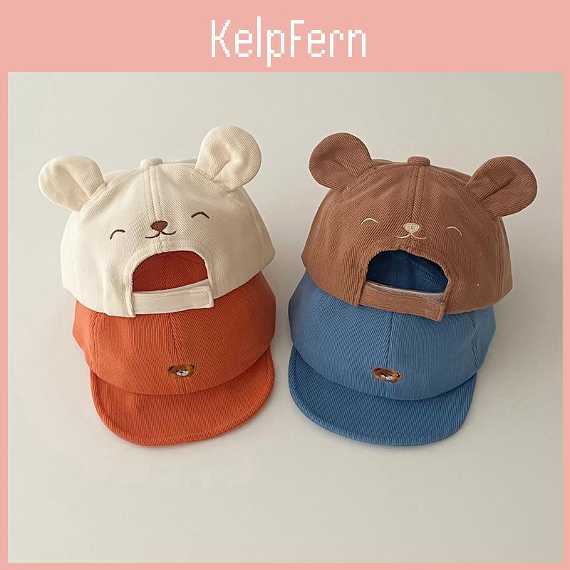 Cap Cartoon Baseball Cute Baby Bear Breathable Cotton Infant Boy Girl Peaked Cap Spring Casual Travel Toddler Sun Hats