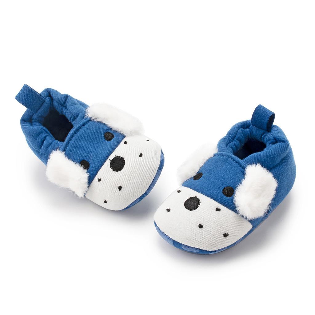 Chaussures pour bébé avec design d'abeille, hibou, pingouin de dessin animé pour l'apprentissage et la marche des tout-petits