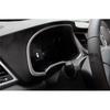 For Hyundai Tucson 2016-2021 Matte Silver Dash Speedometer Odometer Frame Trim
