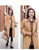 [Double sided woolen coat] Autumn and winter temperament mid-long versatile women's coat