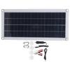 10W Polycrystalline Silicon Solar Panel Dual Output for Outdoor Camping Emergency Charger