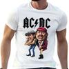 Nuovo Arrivo Rock Band AC DC T-shirt a Maniche Corte Girocollo Y2k Abbigliamento Uomo Novità Top & T-shirt T-shirt Uomo Camisetas 71086
