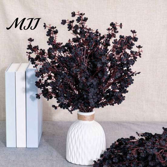 Vivid Atmosphere Room Ornaments 10Pcs Babys Breath Artificial Flowers, Real Touch Fake Silk Flowers Versatile Vase Flower Fillers for Home Indoor