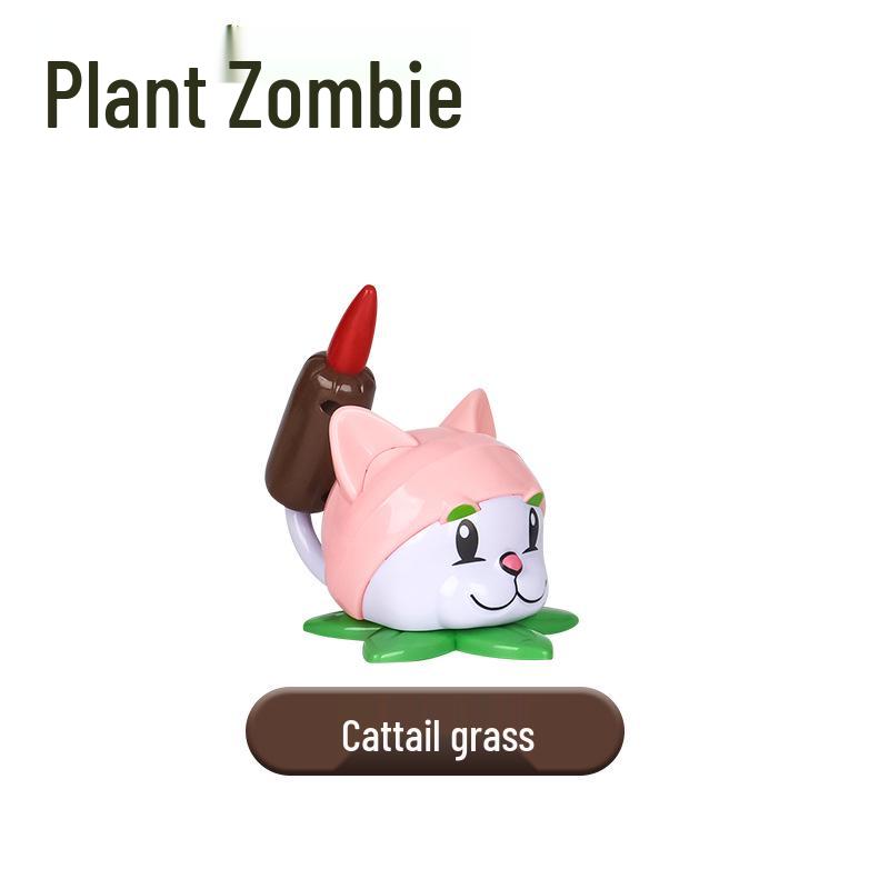 Plants vs. Zombies Toy Set: Machine Bug, Football Gun, Pea Pod, Carnivorous Plant Models
