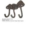 Mushroom Wall Hook Cast Iron Toadstool Key Hanger Nature Inspired Rustic Coat Hook for Entryway Bathroom or Garden Decor