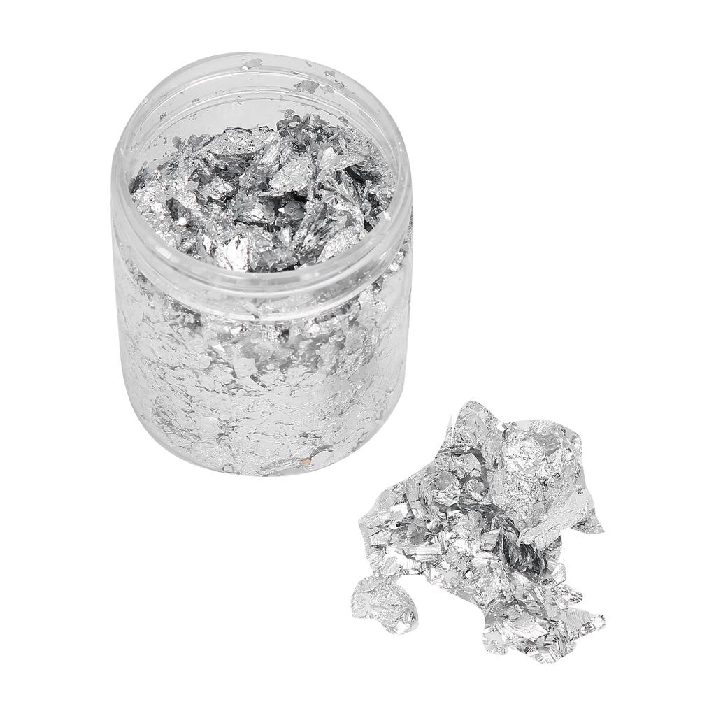 2pcs 5g Nail Art Decoration Gold Foil DIY Gold Flakes for Manicure Crafts Painting