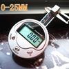 Digital Venier- Caliper Stainless Steel 0-25mm 0.01mm Thickness Gauge Jewel Gauge Diamond Gauge Metric & Imperial- 6XDE