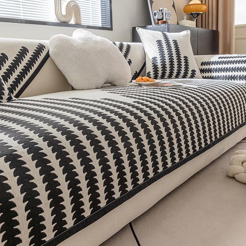 

Подушка для дивана из синели, осенне-зимняя легкая, роскошная, нескользящая подушка для сиденья, четыре сезона, универсальный кожаный чехол для дивана, тканевый чехол 70*70cm