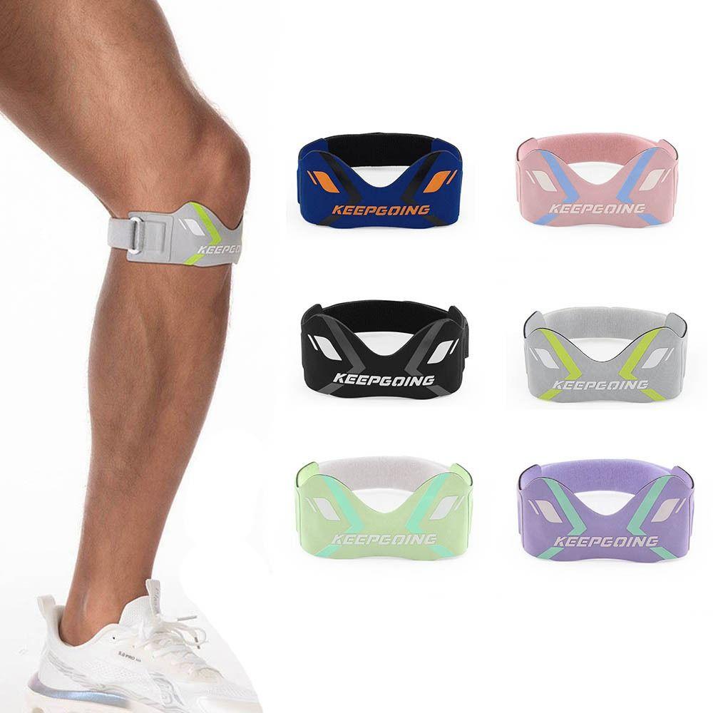 Breathable Knee Pads Patella Strap Shock Absorber Knee Patella Support  for Running,Sports