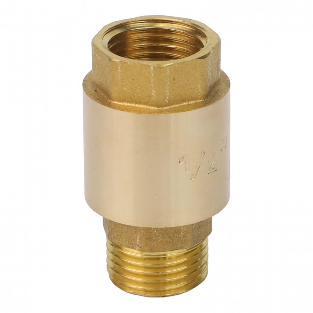 Backflow Prevention Brass Check Valve Pipeline Connection