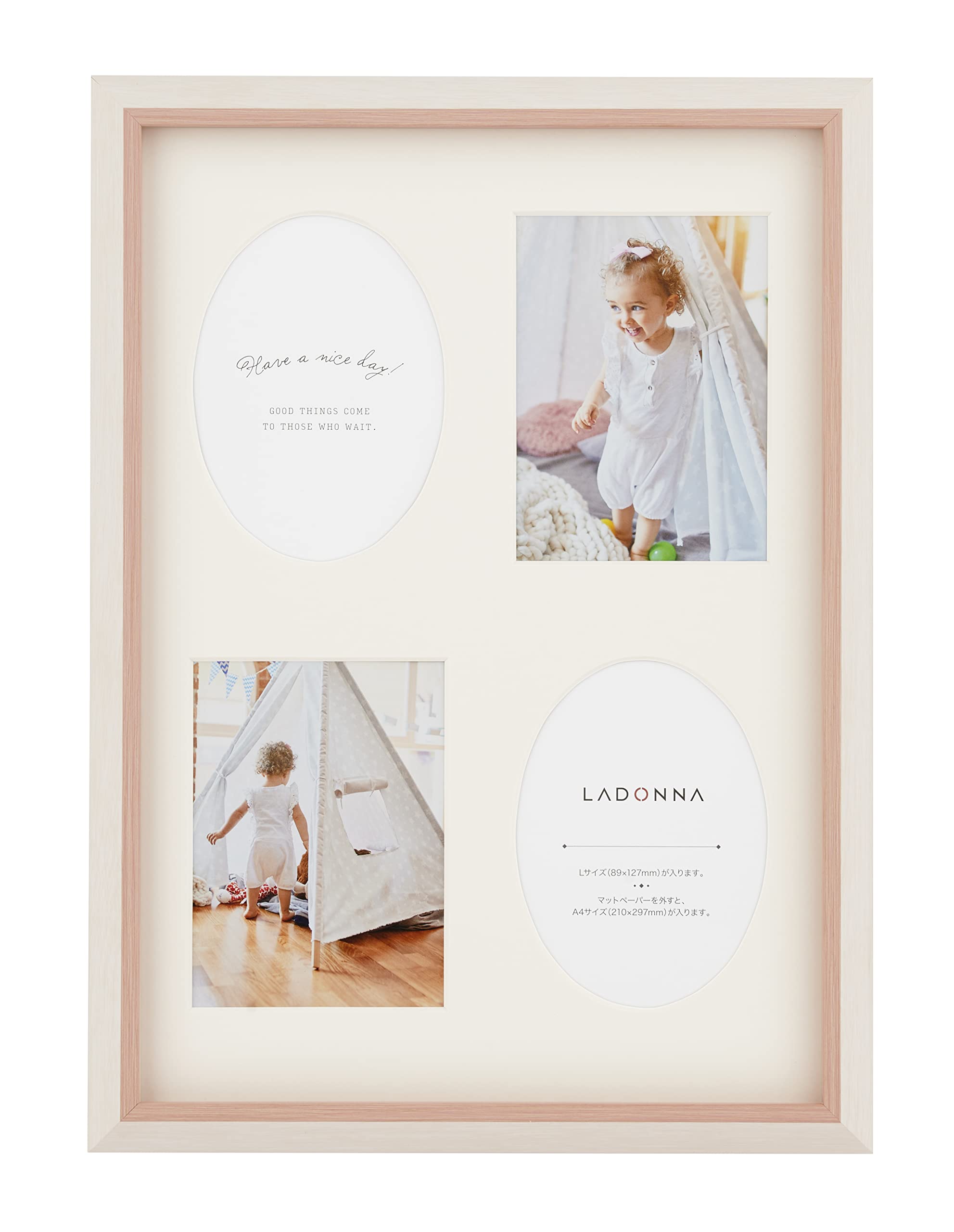 

LADONNA Photo Frame, A4 Size, Pink, SF14-A4-PK