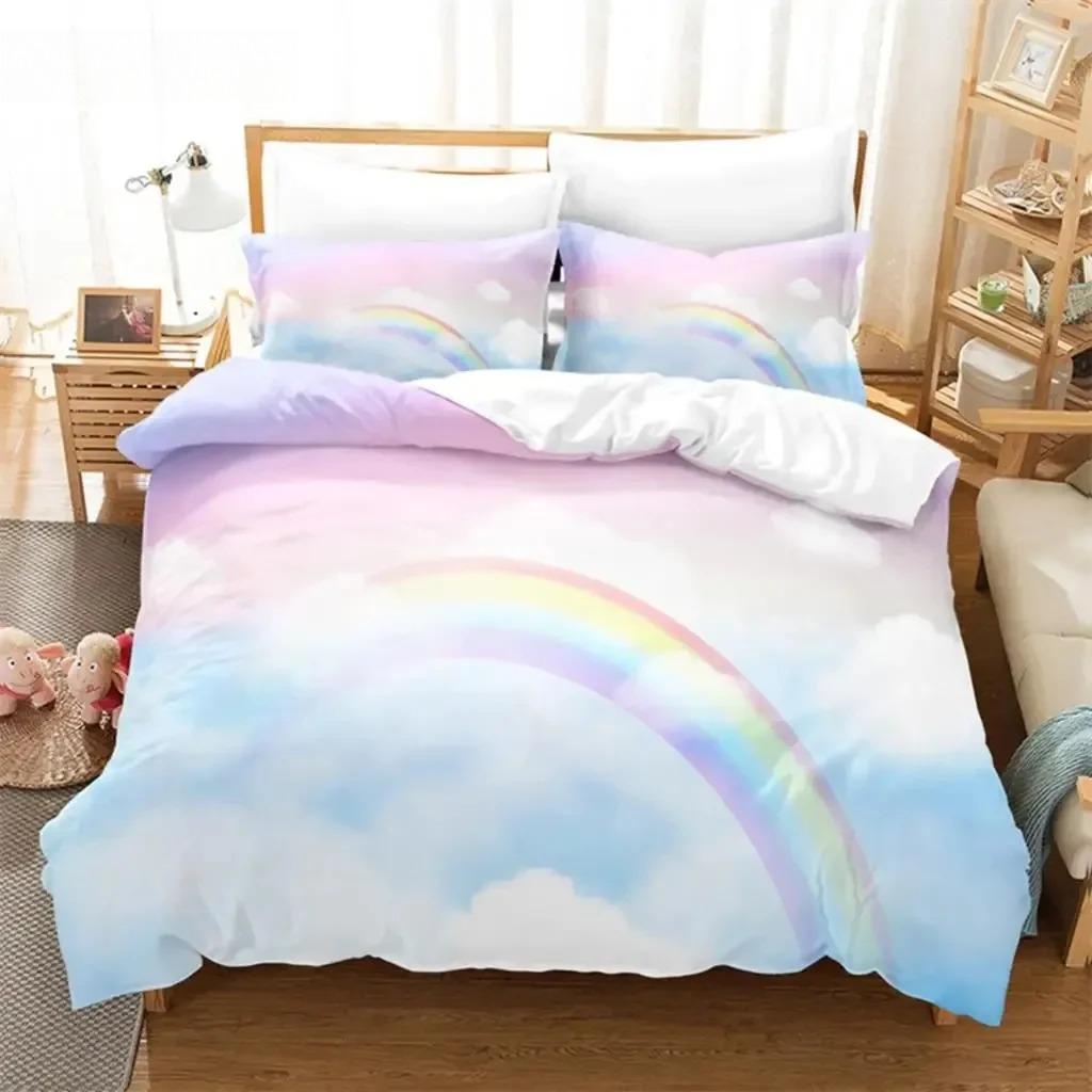 Cartoon Children Bedding Set Duvet Cover Set 3d Bedding Digital Printing Bed Linen Queen Size Bedding Set Fashion Design