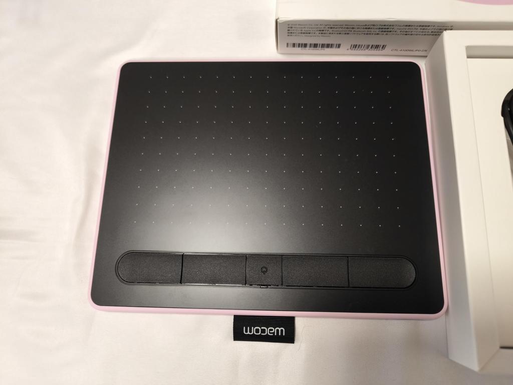 Wacom CTL-4100WL/P0 Intuos Pen Tablet, Wireless, Small, Pink